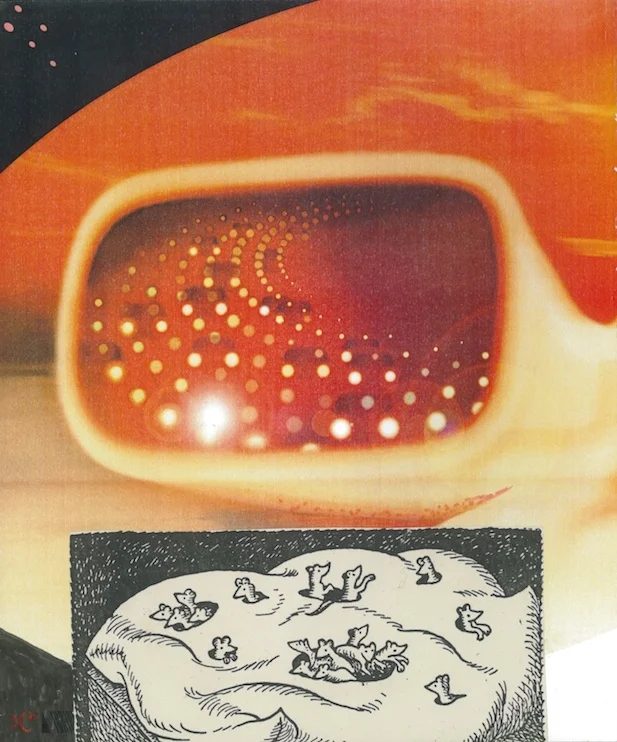 Twinkle, B 10 x 8in. Collage