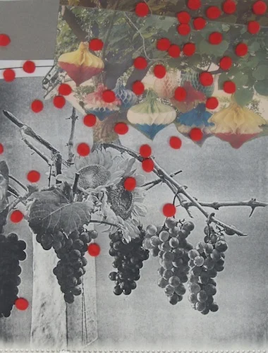 24 x 25in. Collage 2009