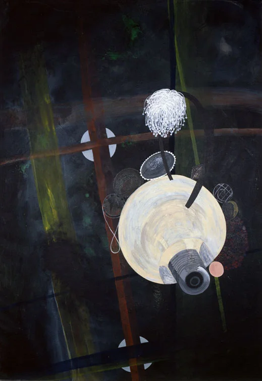 Magnet 69 x 47 inches acrylic on canvas
