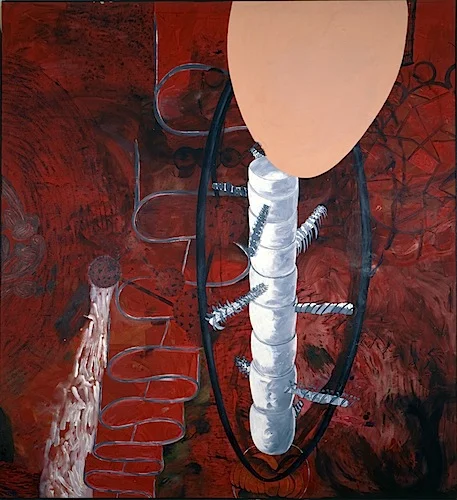 Cirque and Cumber 72 x 69 inches acrylic on canvas