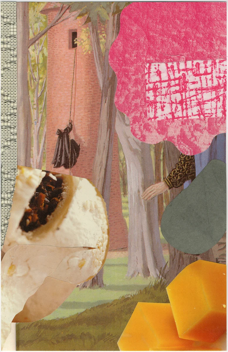 Oop #2 16 x 11in. Collage on archival paper