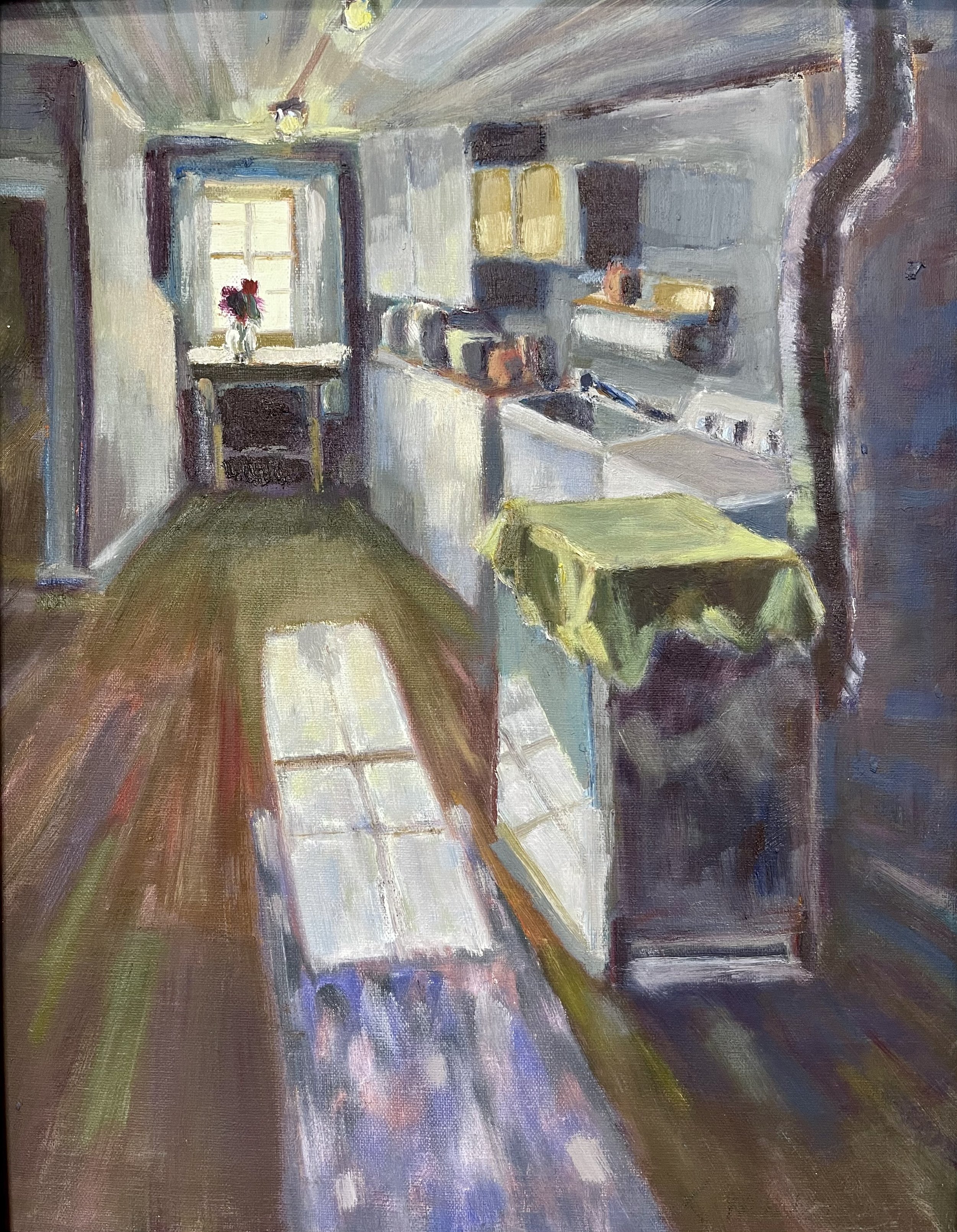 The Back Kitchen, oils, 11x14