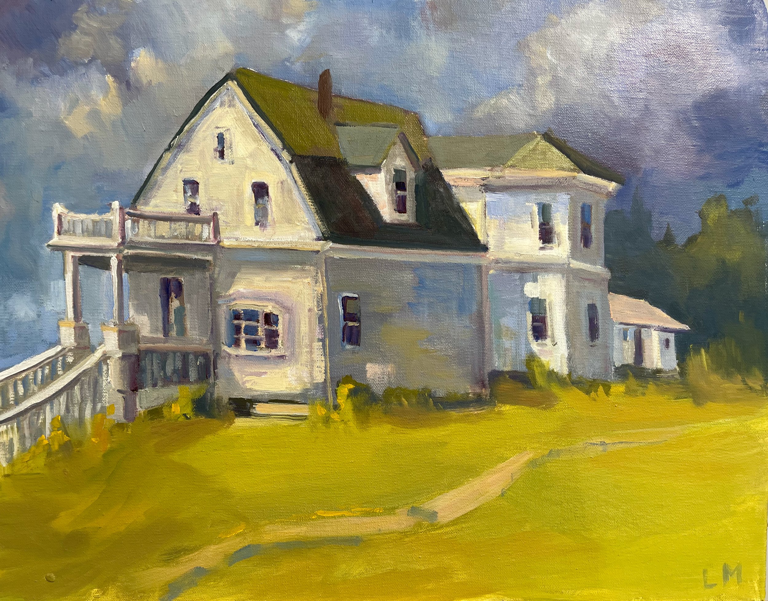 Come Home to Maine, oils, 11x14.