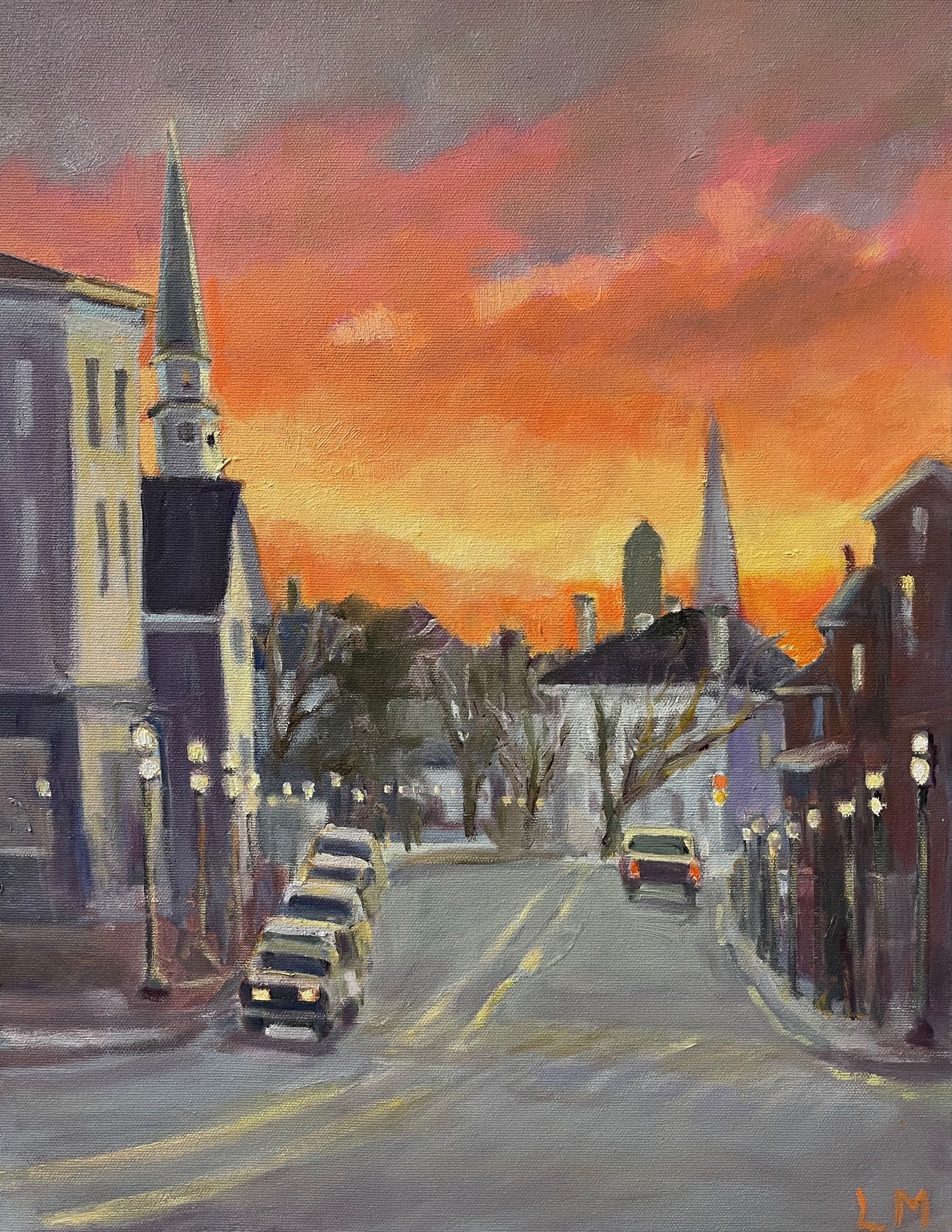 Pirecing Gold, oils, 11x14