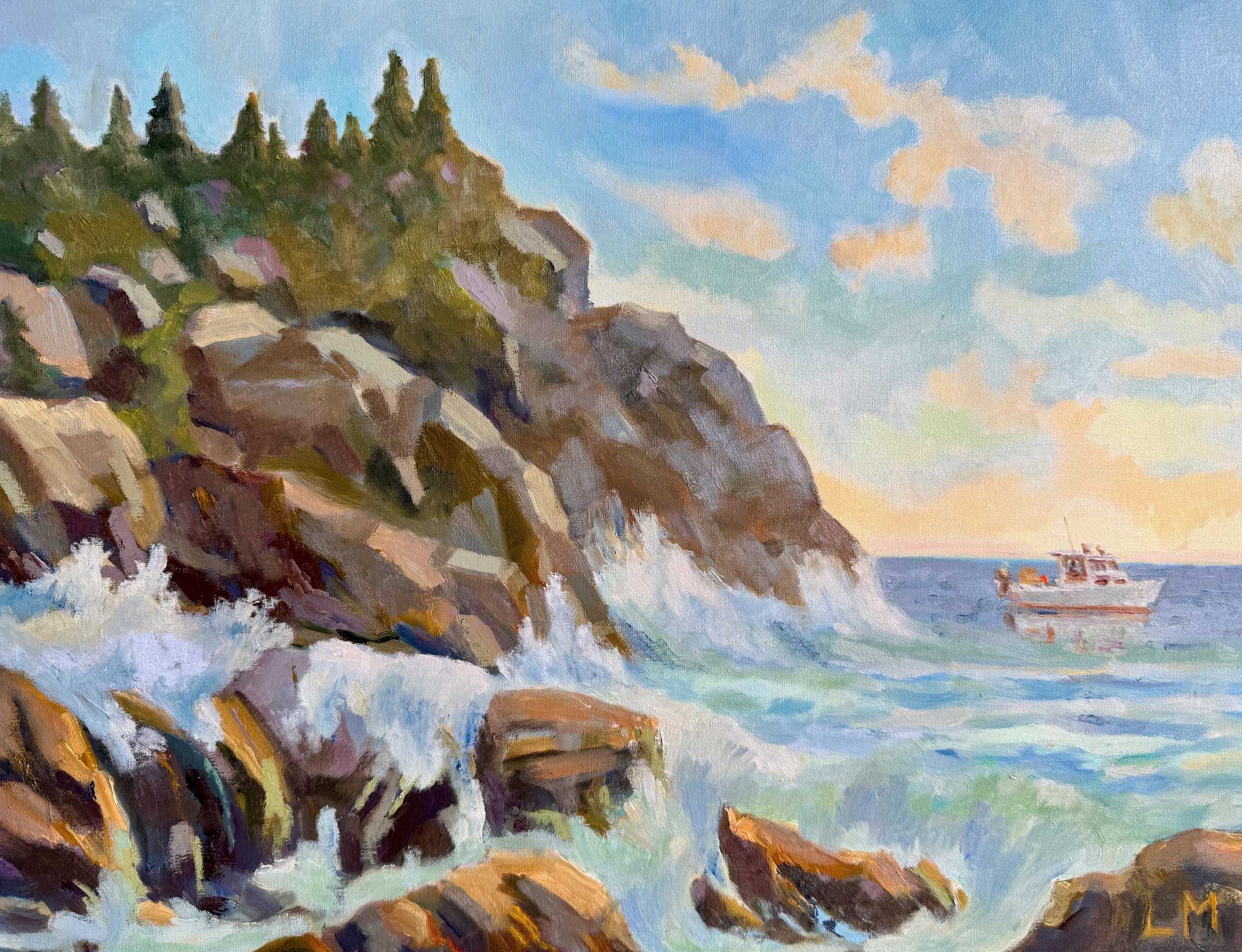 Maine Headland oils 16x20