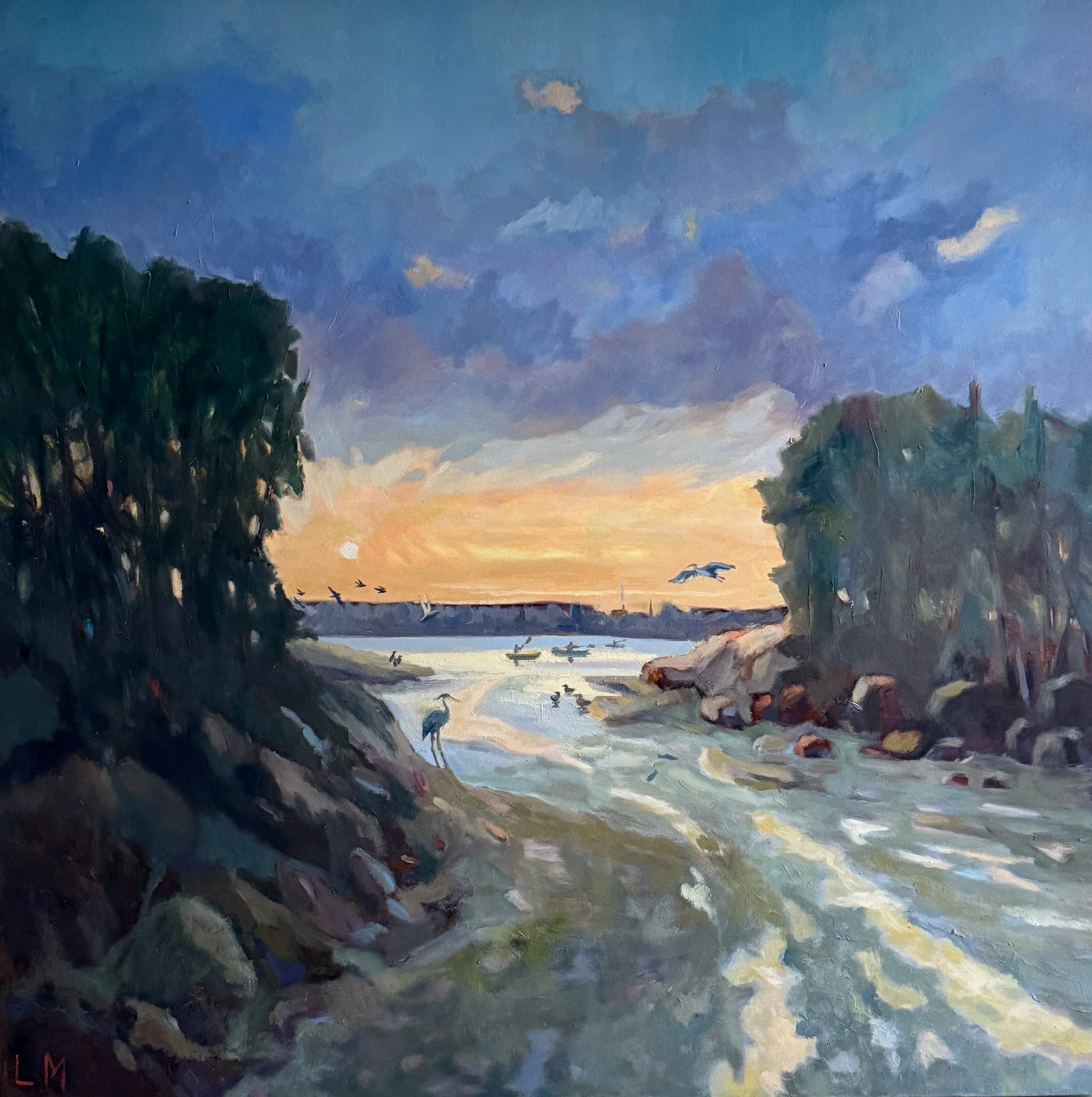 Awakening, oil, 40x40