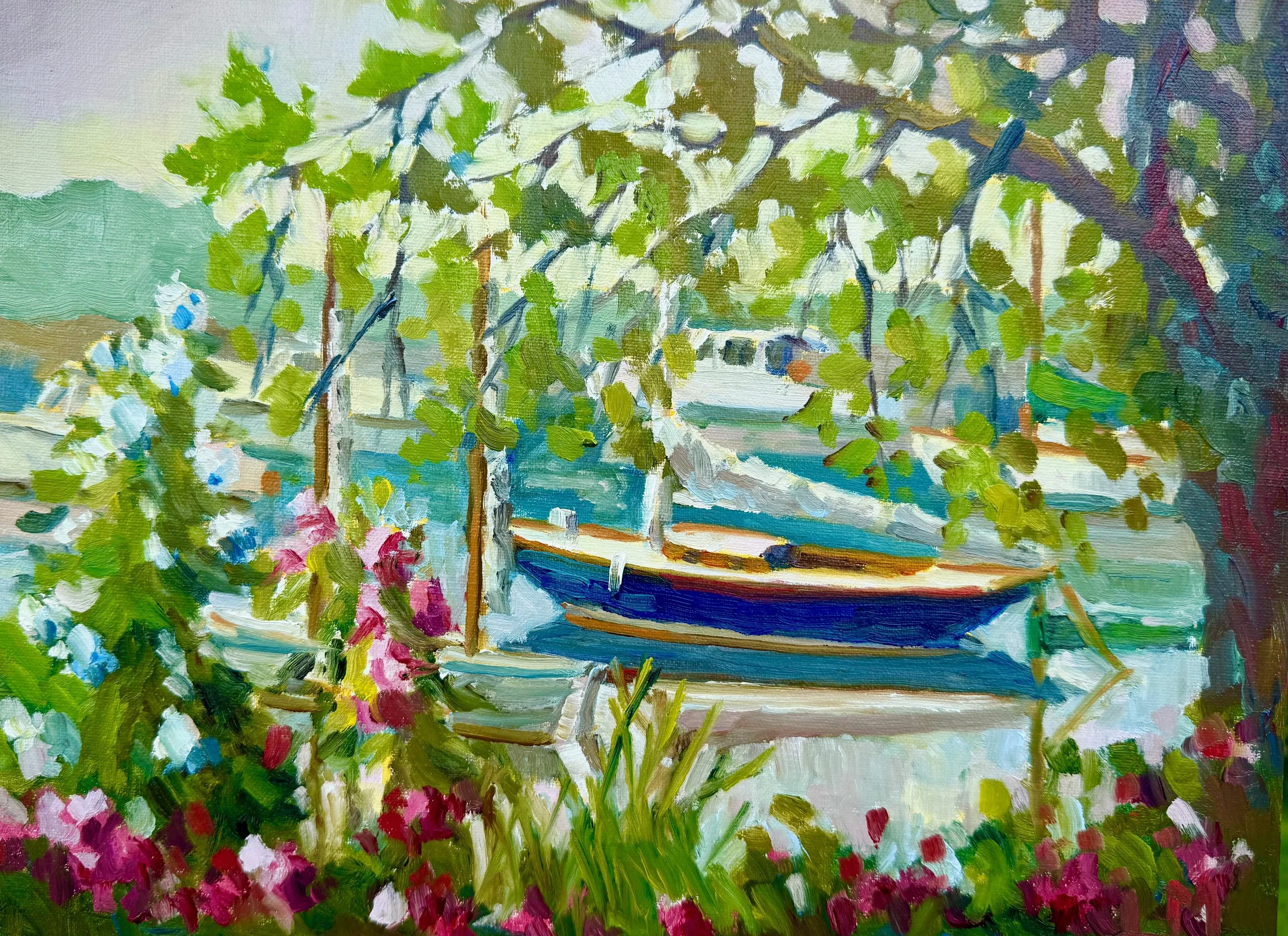 Garden Portal, oils, 16x20