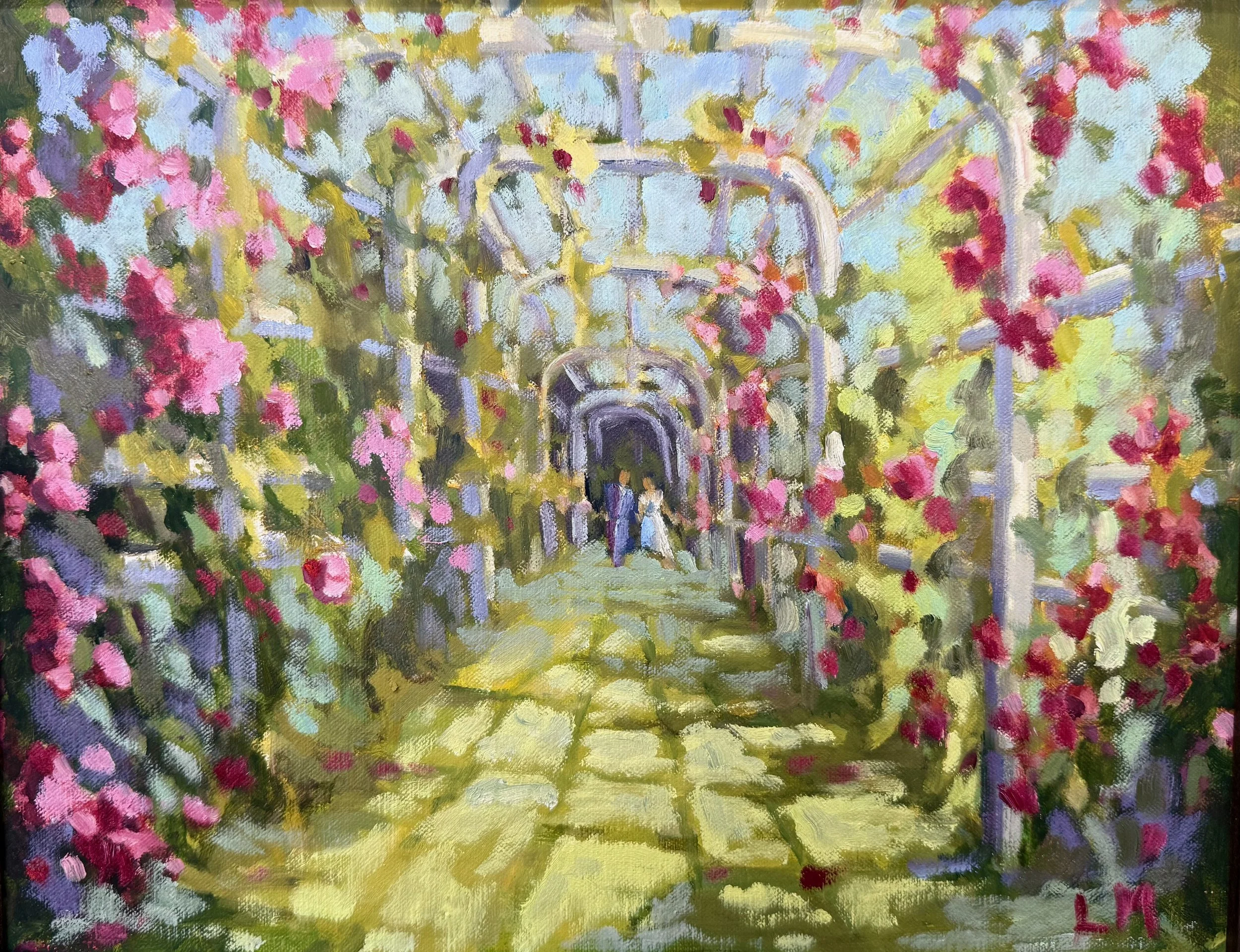 Roses Are Red, oils, 11x14