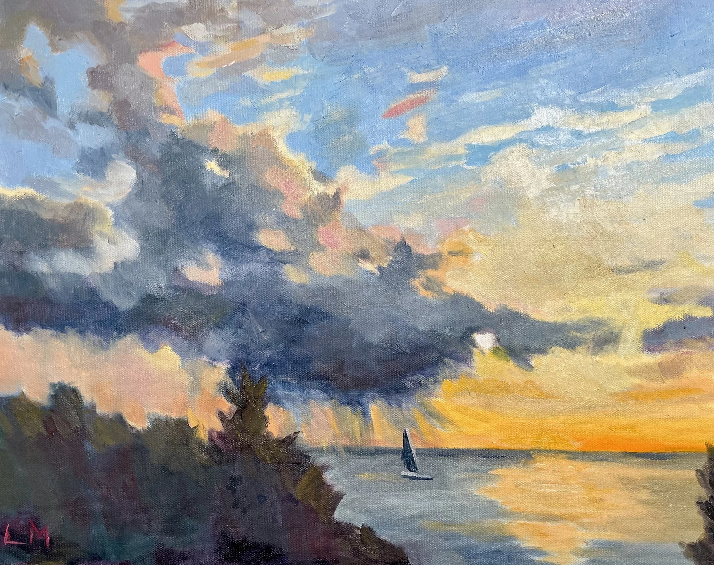 First Light, oils, 16x20.jpeg