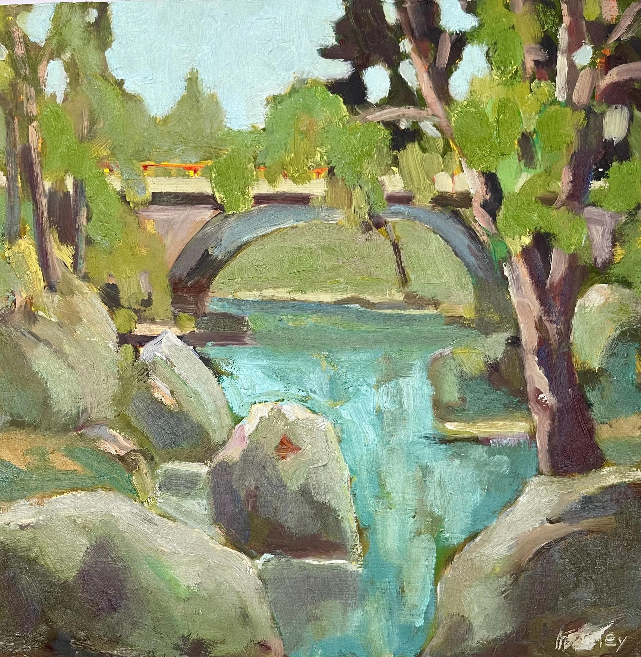 Packer's Falls Frost oils, 12 x 12