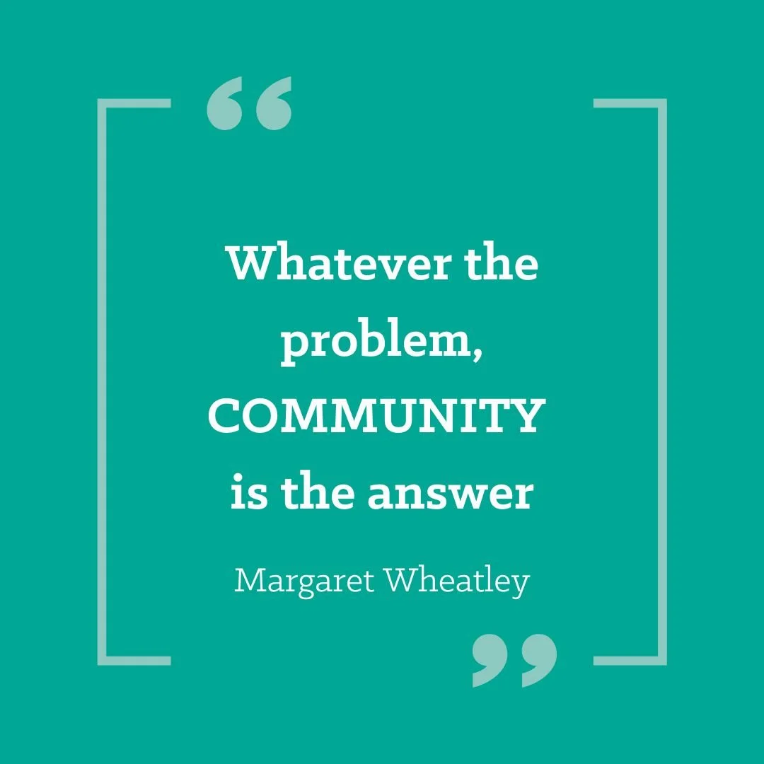 Earmark Quote Instagram Whatever the problem community is the answer.jpg