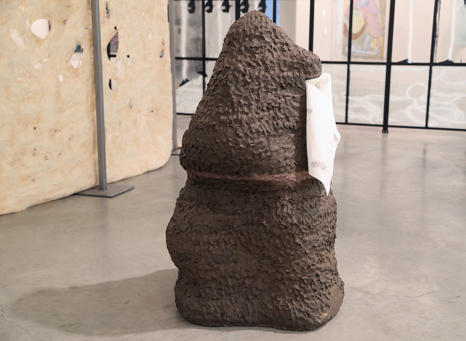 Bounty Hunter 2014 Ceramic, paper towel roll 24" x 26" x 46"