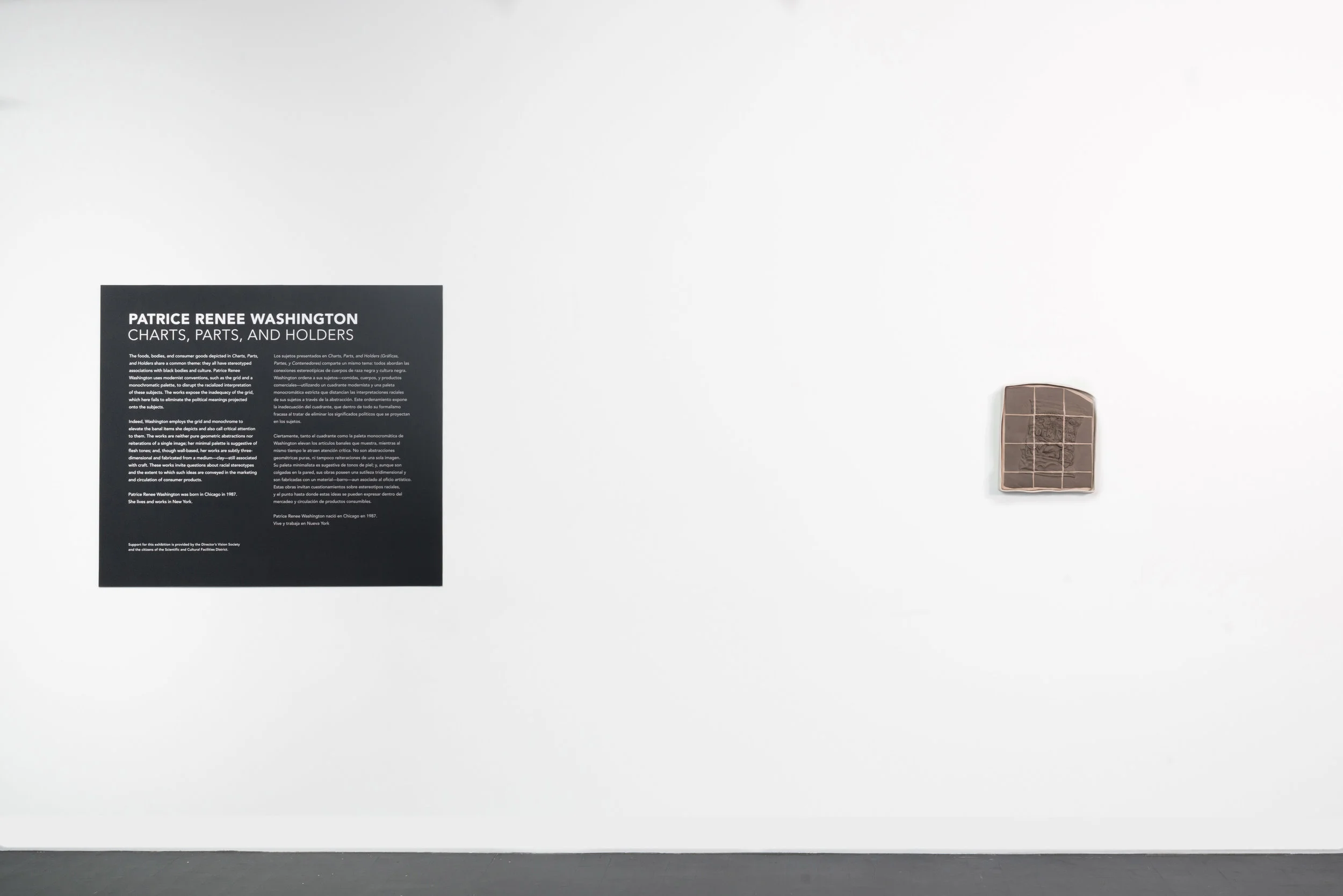 Installation View Charts, Parts, and Holders MCA Denver (2018) Photograph courtesy of MCA Denver