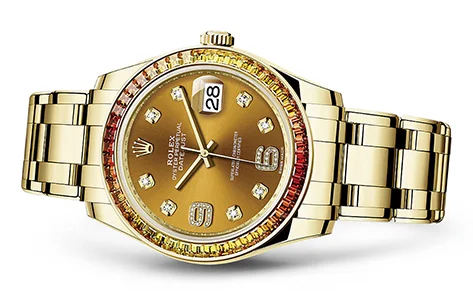 Rolex Pearlmaster 39mm 18K Yellow Special Edition Call for availability & pricing: 215-922-4367