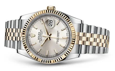 Rolex Datejust 36mm Stainless & 18KY 116233 Retail Price: $10,900 Our Price: $9,950 all for additional savings: 215-922-4367