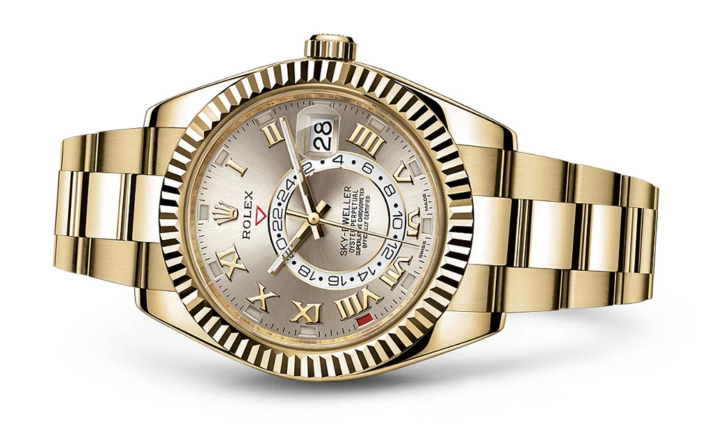 Rolex Skydweller 42mm 18K Yellow 326938 Retail Price: $46,150 Our Price: $36,995 Call for additional savings: 215-922-4367