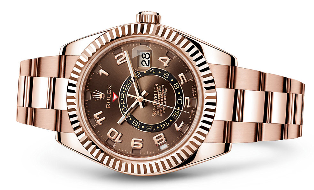 Rolex Skydweller 42mm 18K Rose 326935 Retail Price: $48,850 Our Price: $39,080 Call for additional savings: 215-922-4367
