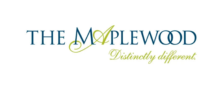  LOGO DESIGN | TAGLINE DEVELOPMENT  Maplewood wanted to reinforce it resort-like ambience and service with a brand identity that conveyed understated elegance and sophistication. The script "A" speaks to the Maplewood difference and the class A exper