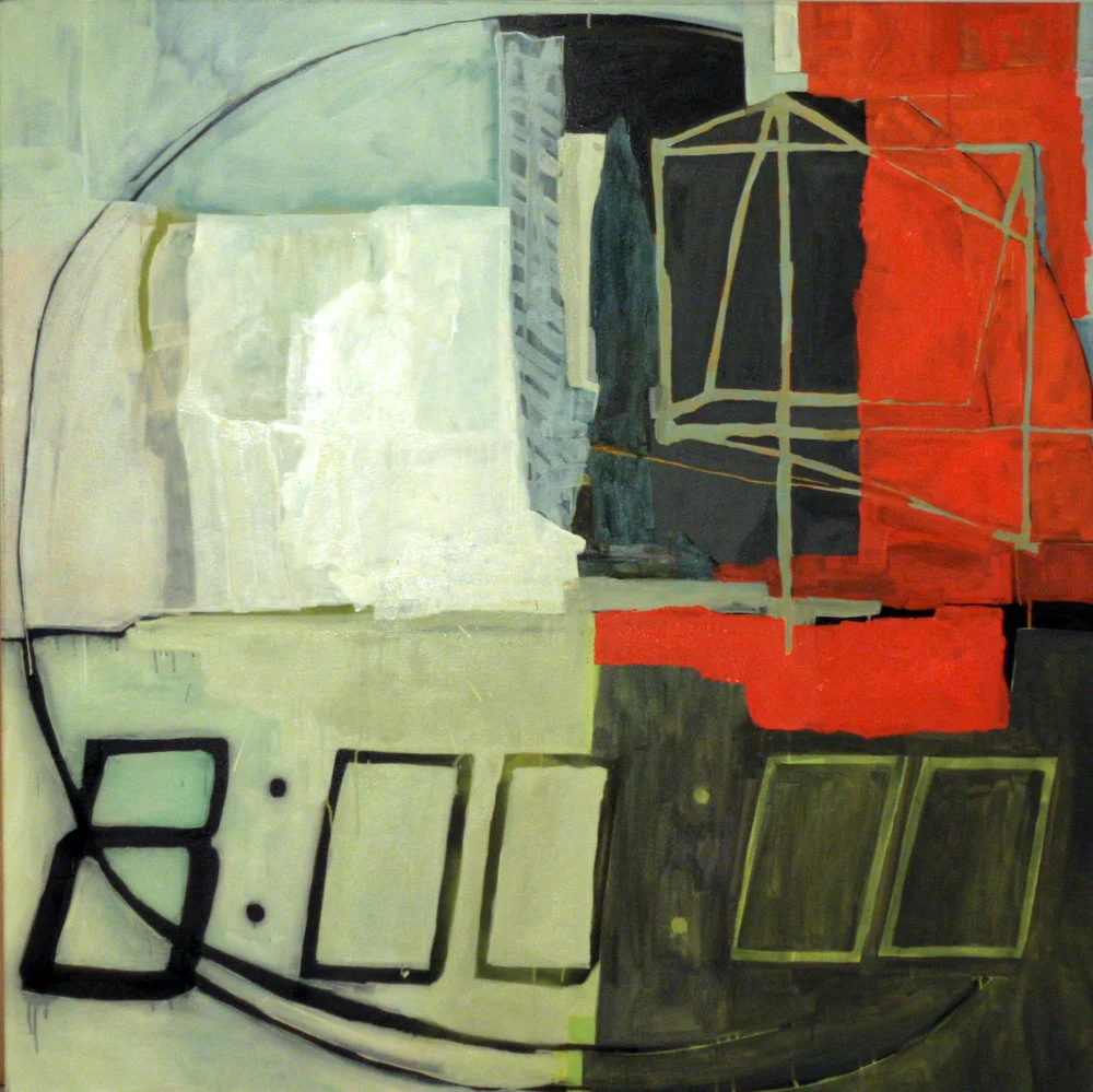 Exit Timer oil on canvas / 150cm x 150cm 