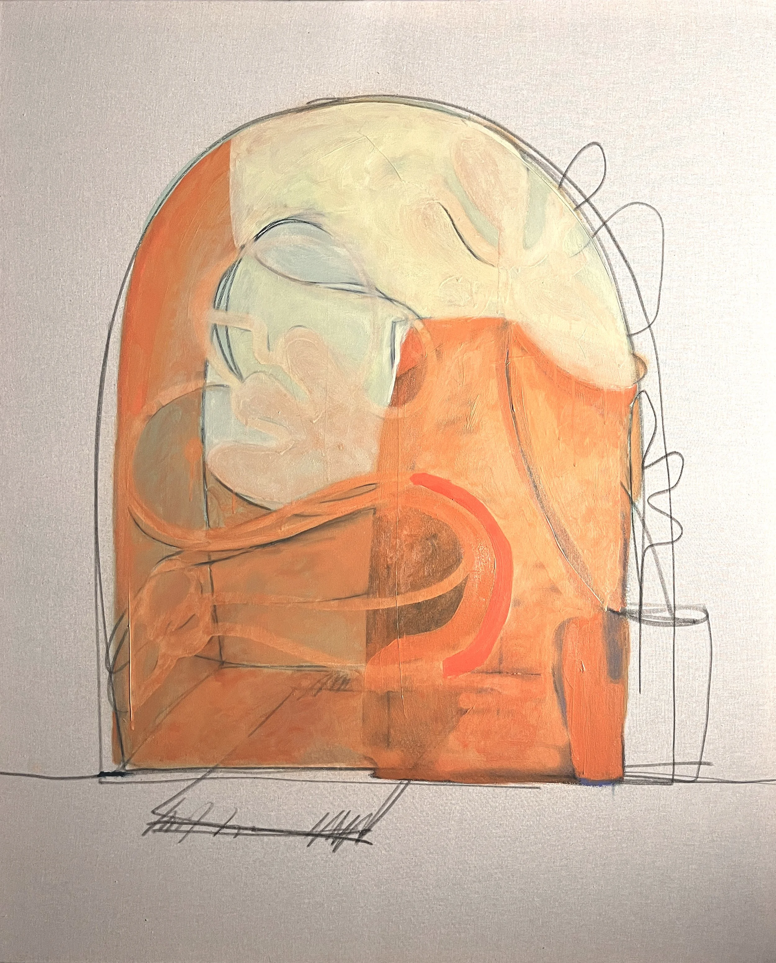  Relicário IV (Reliquary IV)  Oil on canvas  100 × 120 cm 