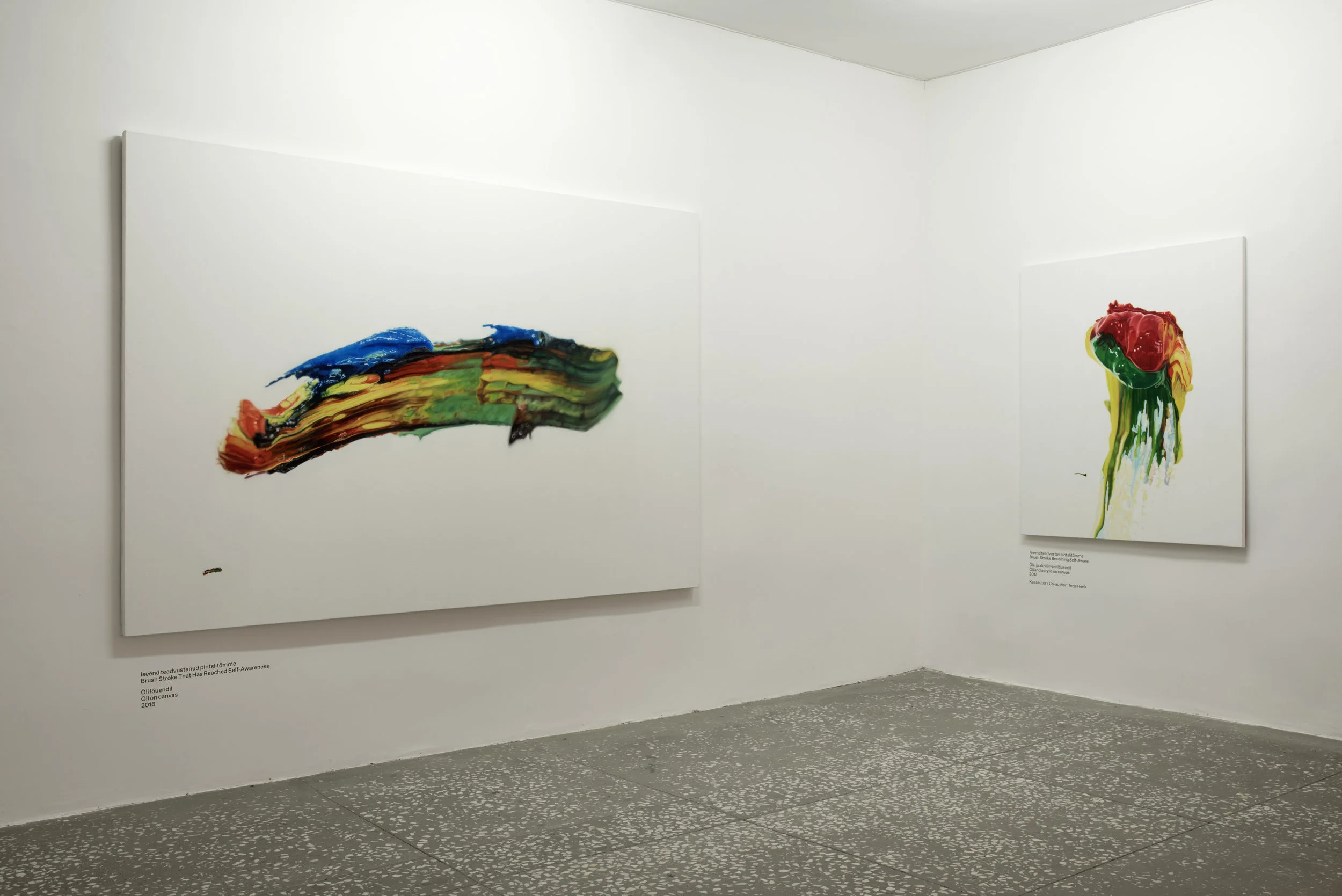 Exhibition view in Tallinna Linnagalerii. Photos by Karel Koplimets, 2017.