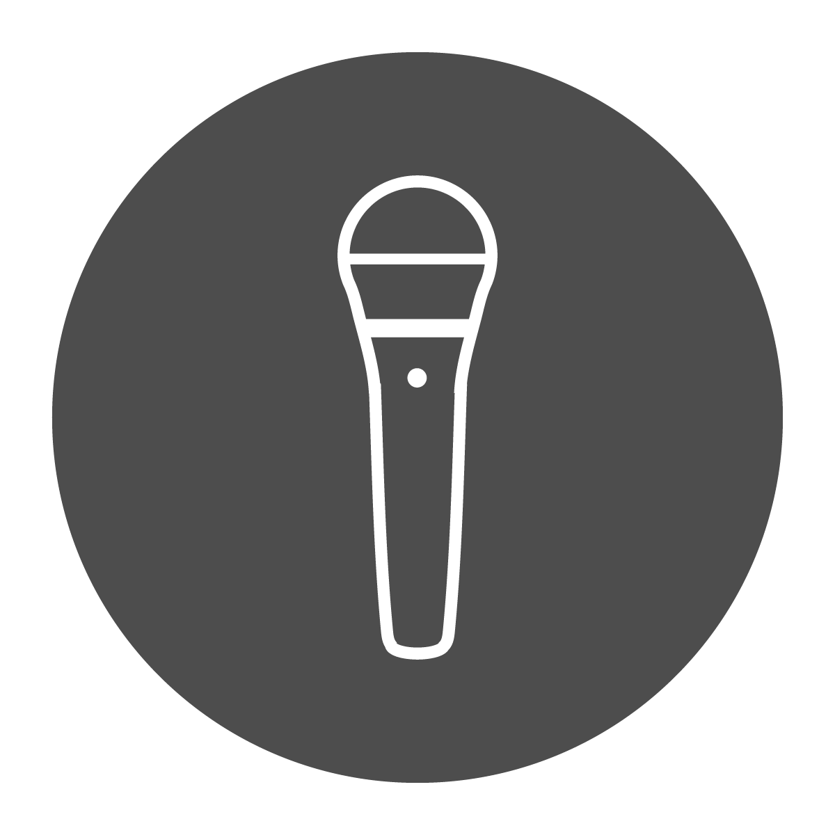 Our A/V system - microphone, projector and screen, and television - is included.