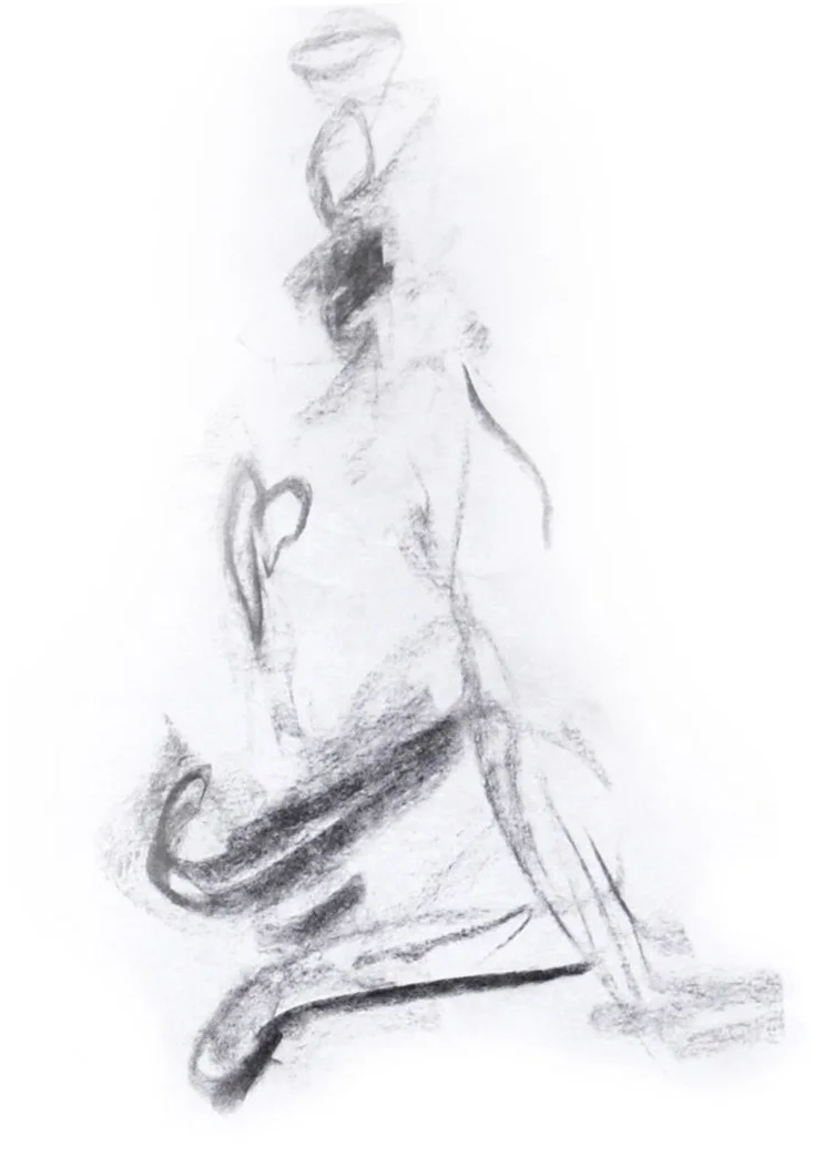 Life Drawing - Nude Sketches, Spring 2008 C.jpg