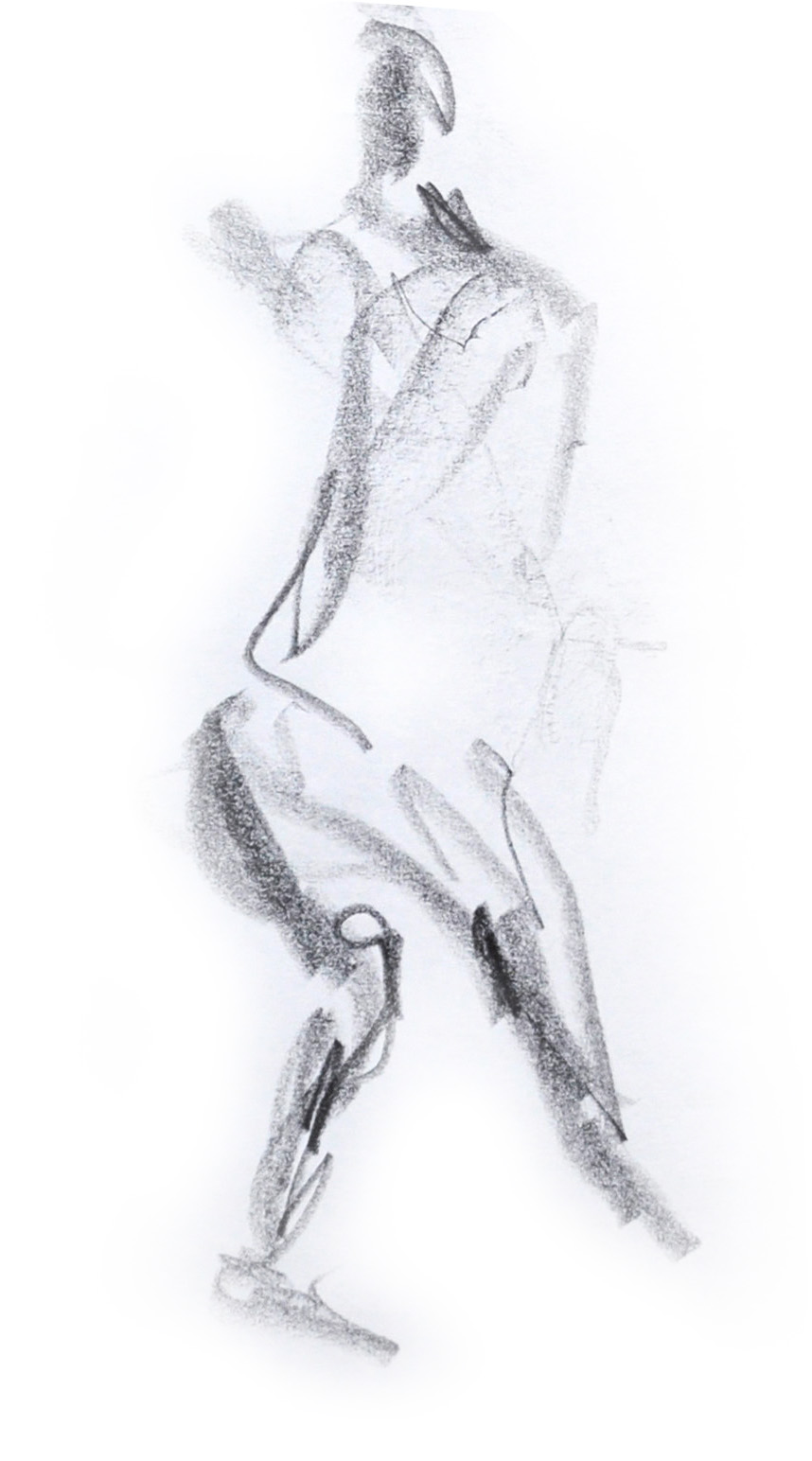 Life Drawing - Nude Sketches, Spring 2008 D.jpg