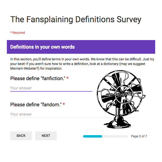 Episode 45’s cover, a screenshot from the Definitions Survey.