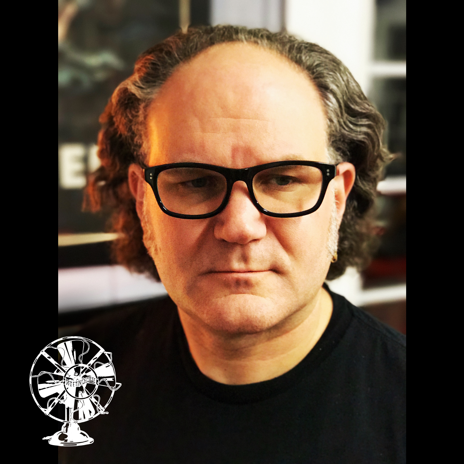 Episode 82’s cover: a headshot of Javier Grillo-Marxuach.