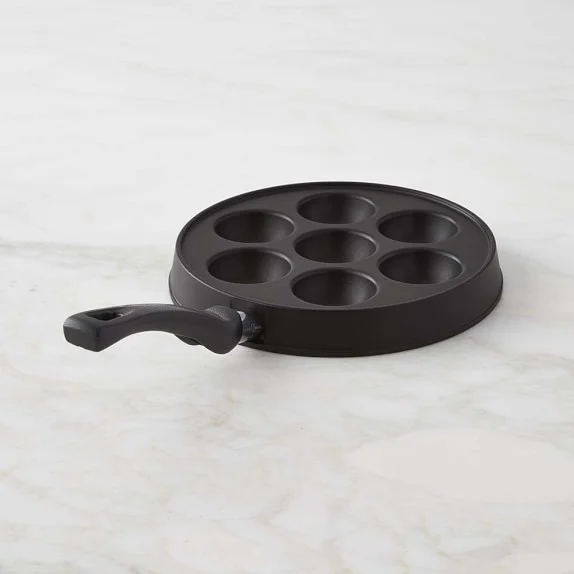 An image of an Ebelskiver pan.