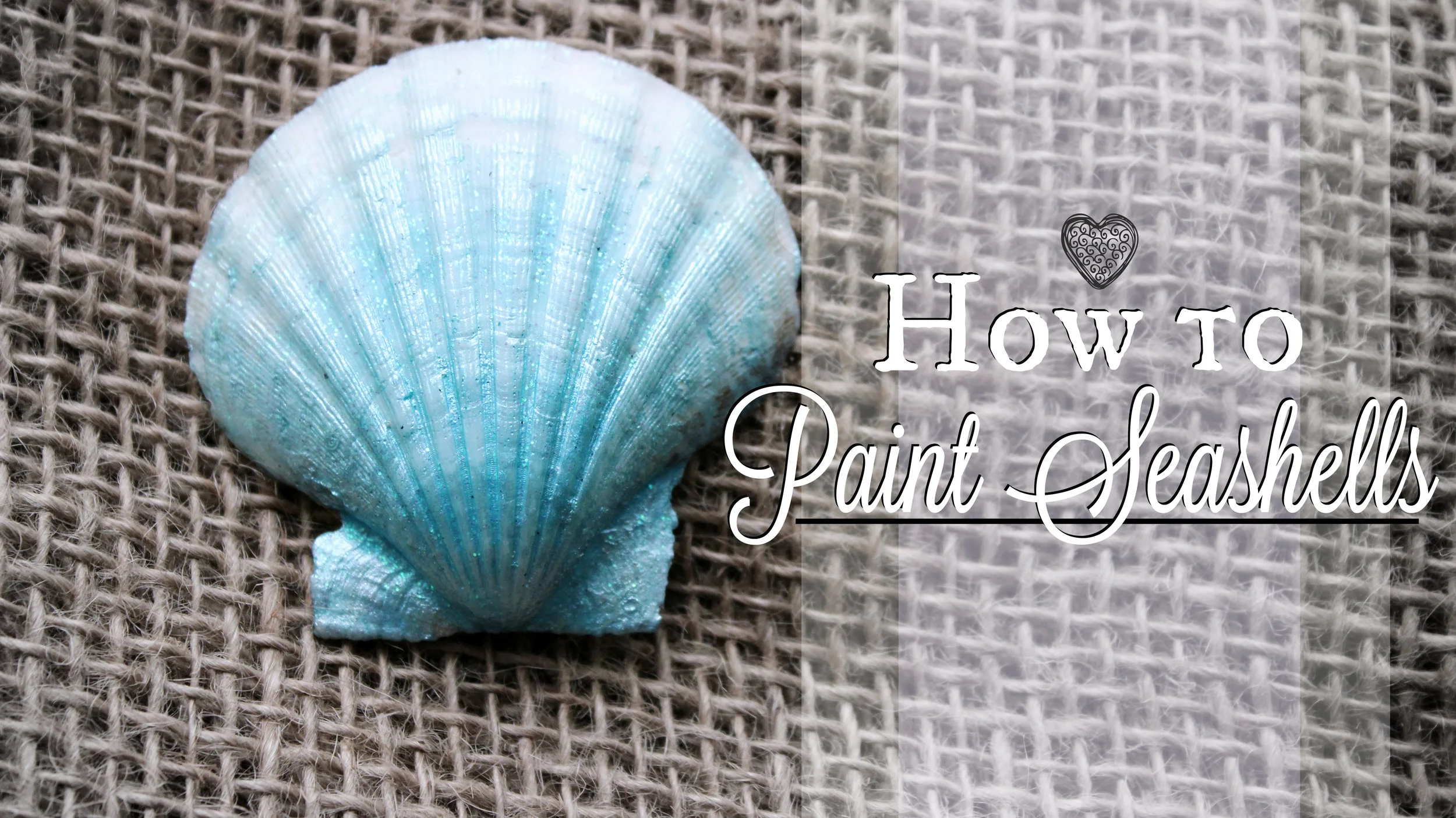 How to Paint Seashells - It's so easy!!