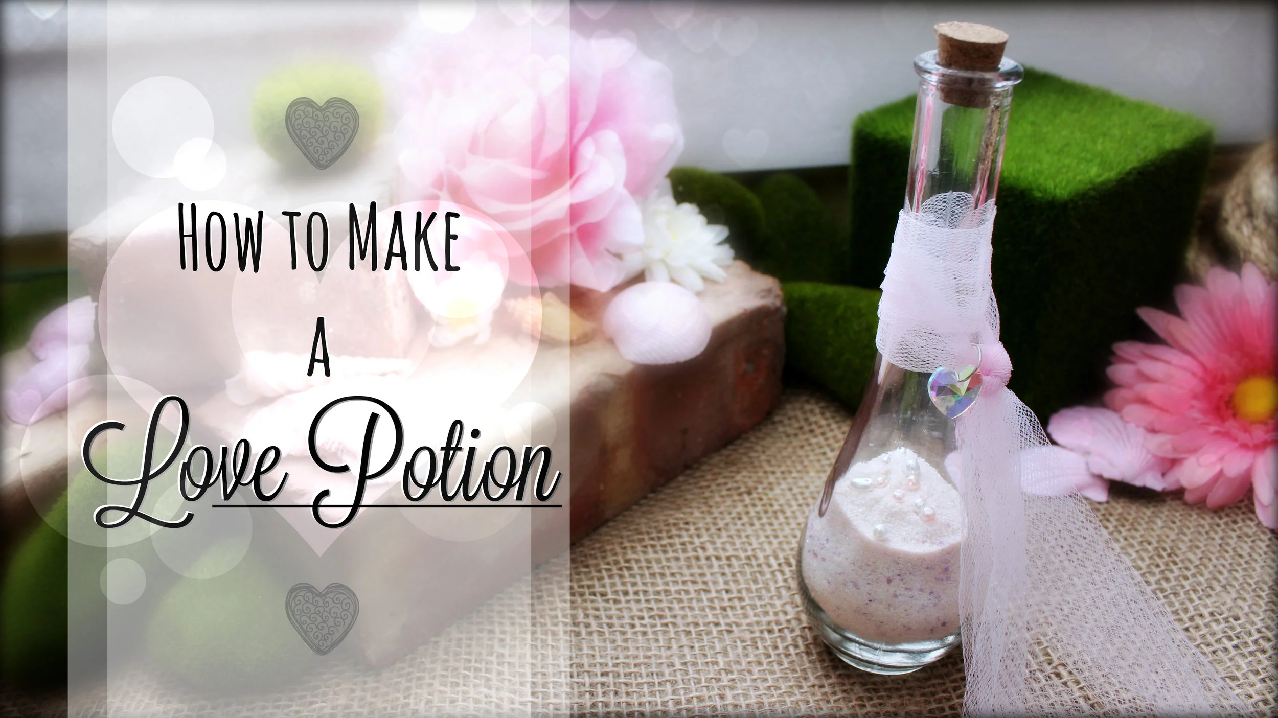 How to make a Love Potion: Fairy Dust Valentine Crafts 