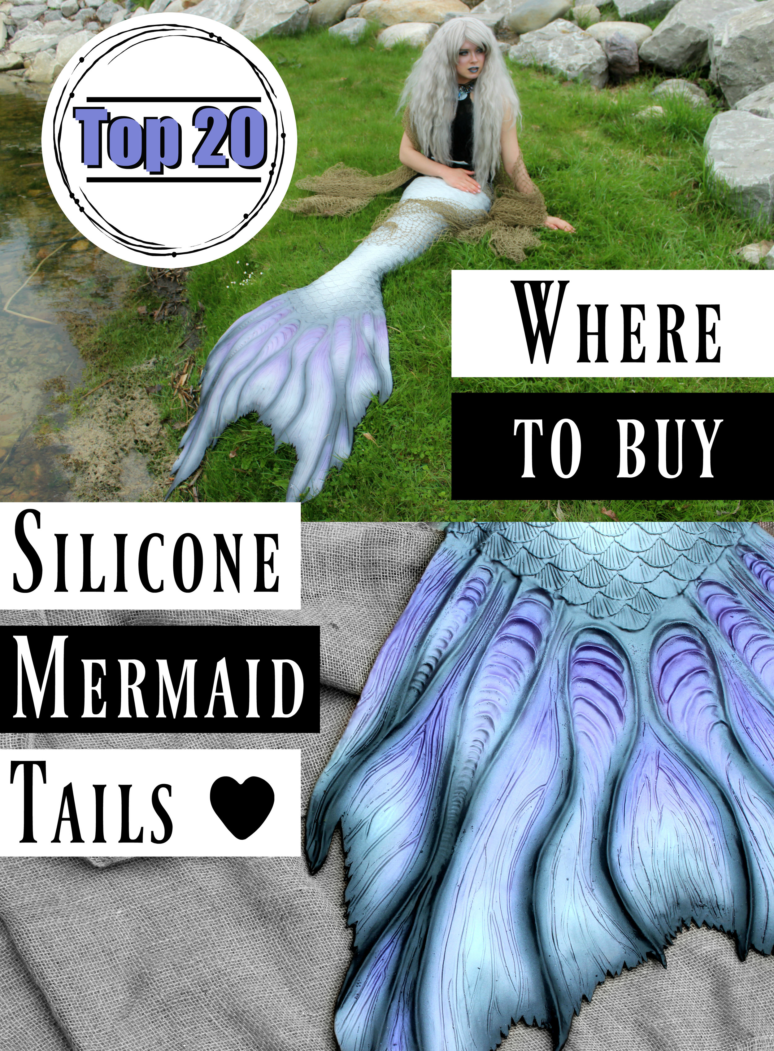 Silicone mermaid tails for sale - Mermaid Kat