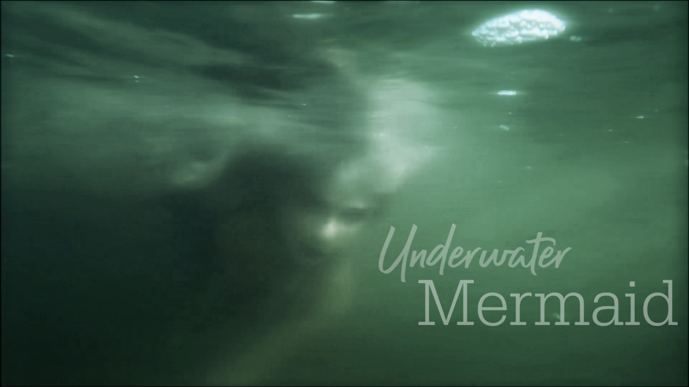 Videos of Mermaids Swimming Underwater: Mermaid Phantom dives into Lake Michigan