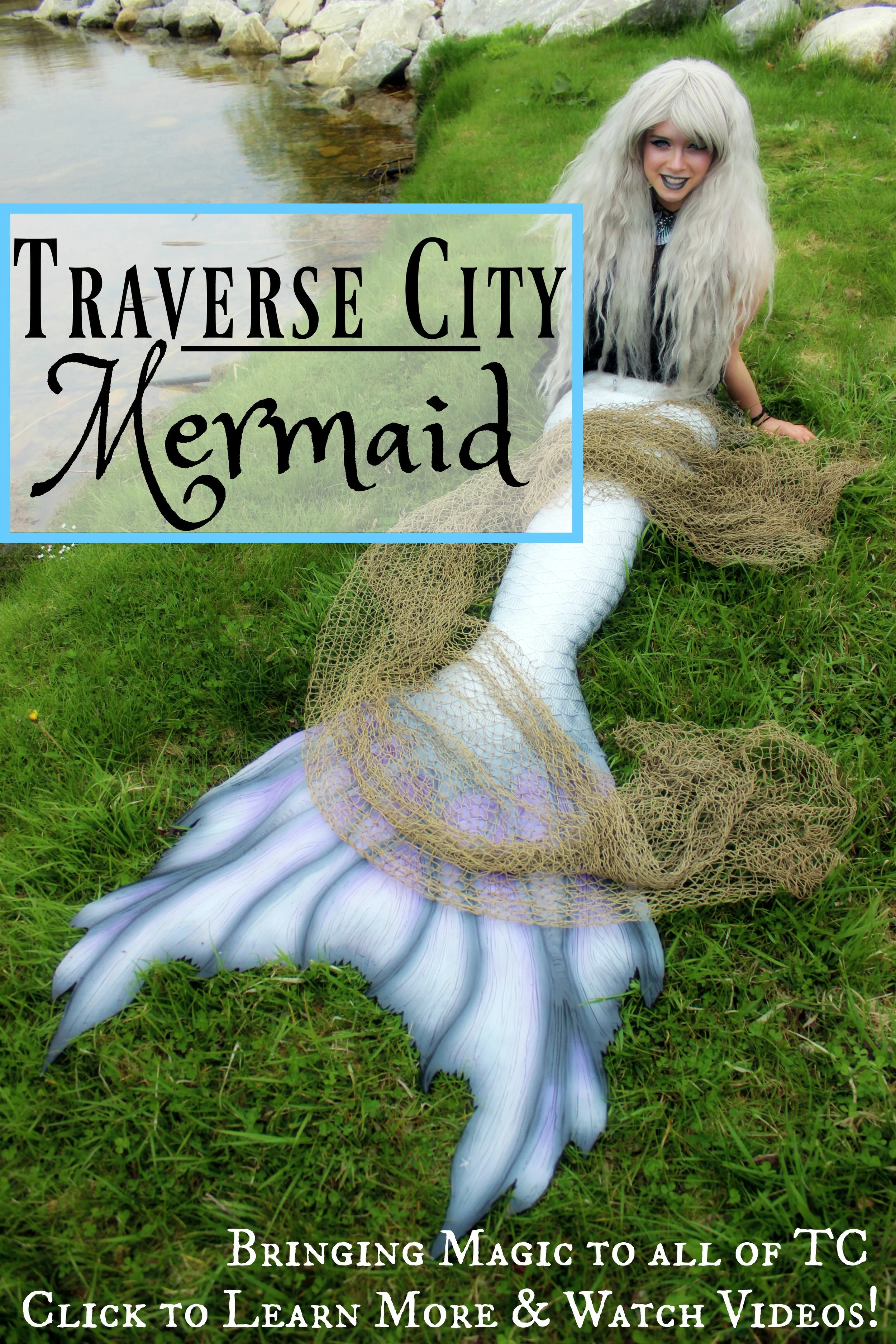 Traverse City Mermaid for Hire! Mermaid Parties, Pool Parties, Underwater Performances &amp; More! 