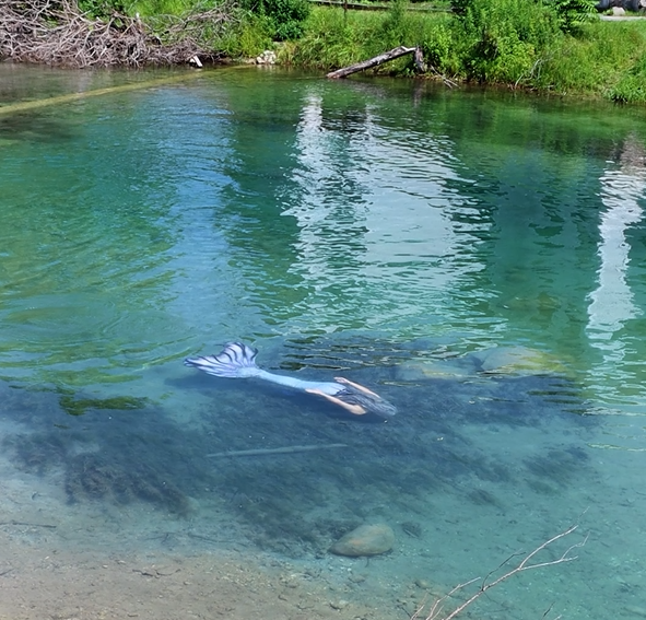 REAL MERMAID IN A RIVER!? (these "real mermaid" videos have been going viral worldwide!)
