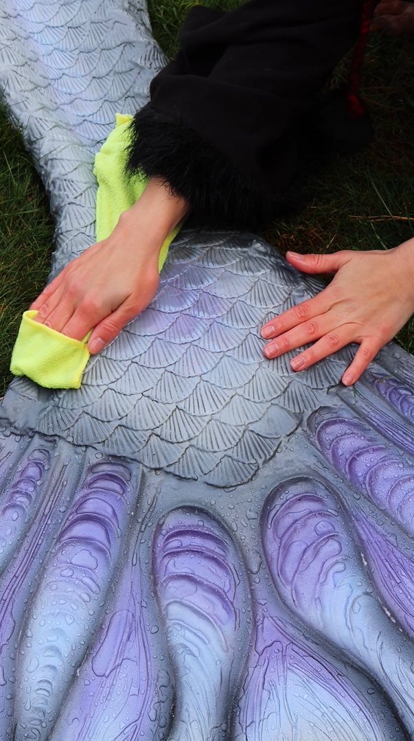 How to Clean a Silicone Mermaid Tail