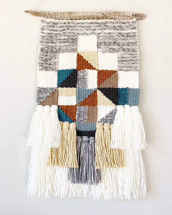 Lap Loom Weaving | Cotton & Wool