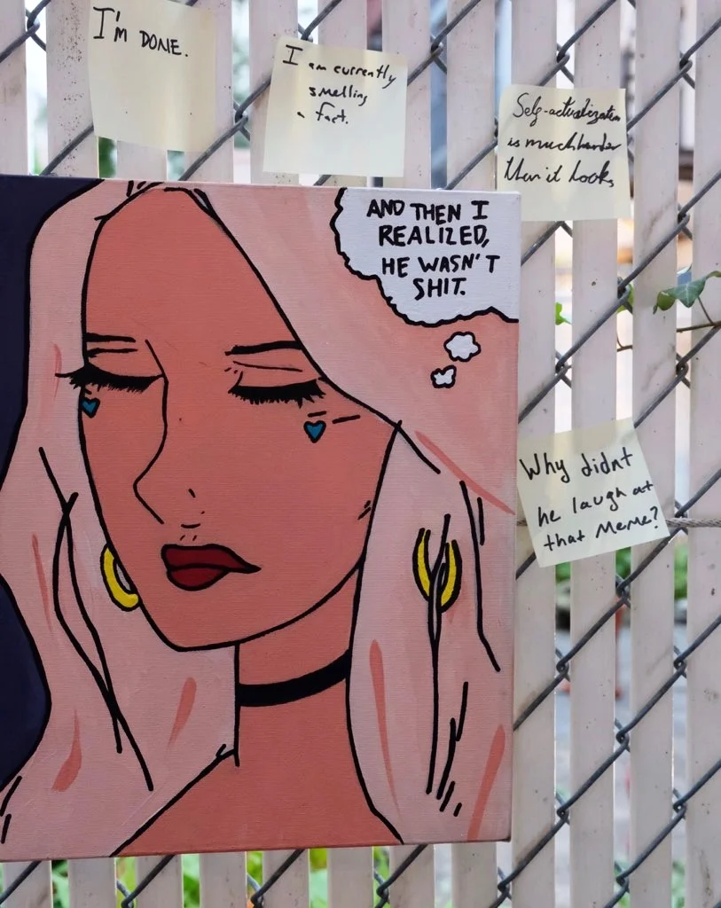 Displayed at The Myriad's Art Night - September 2018