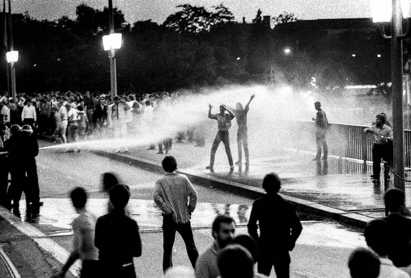  Zürcher Unruhen 1968, Quaibrücke, 29. Juni 1968 