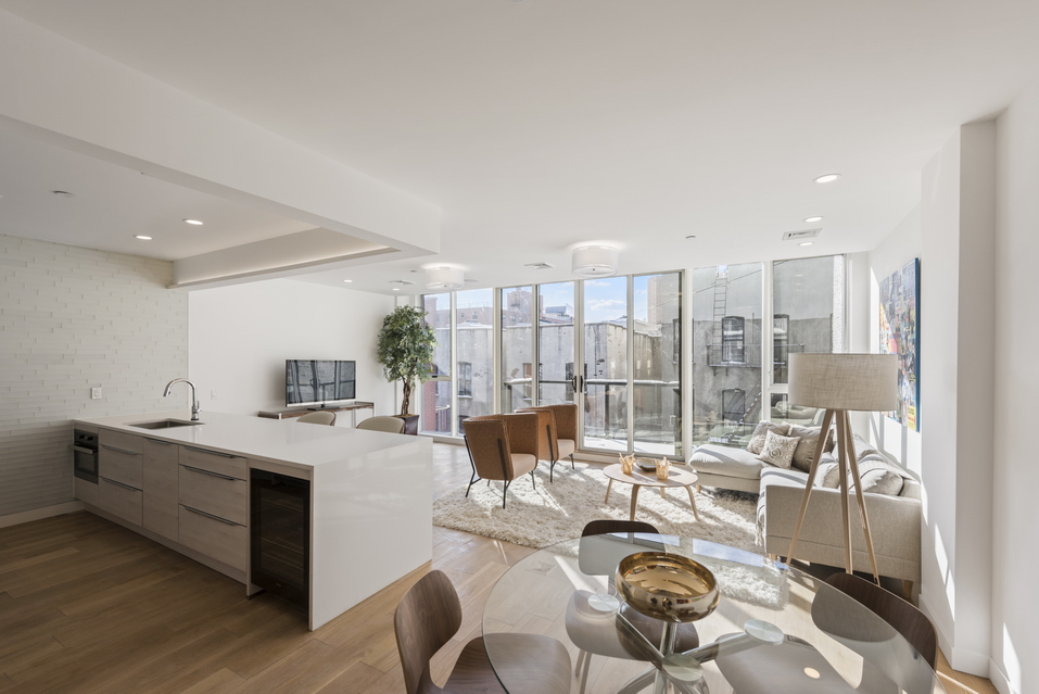 Living Room of Luxury Penthouse Apartment