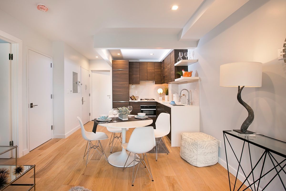 Open Kitchen and Living Area