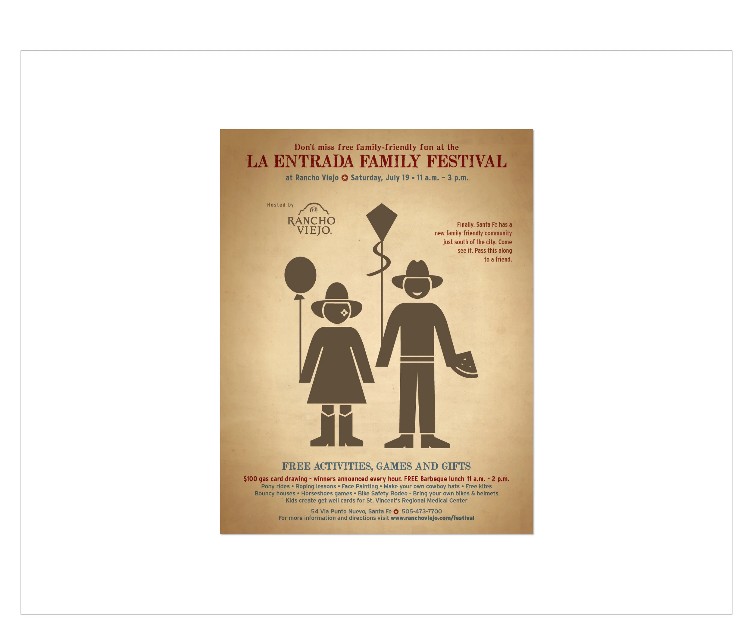 community event poster