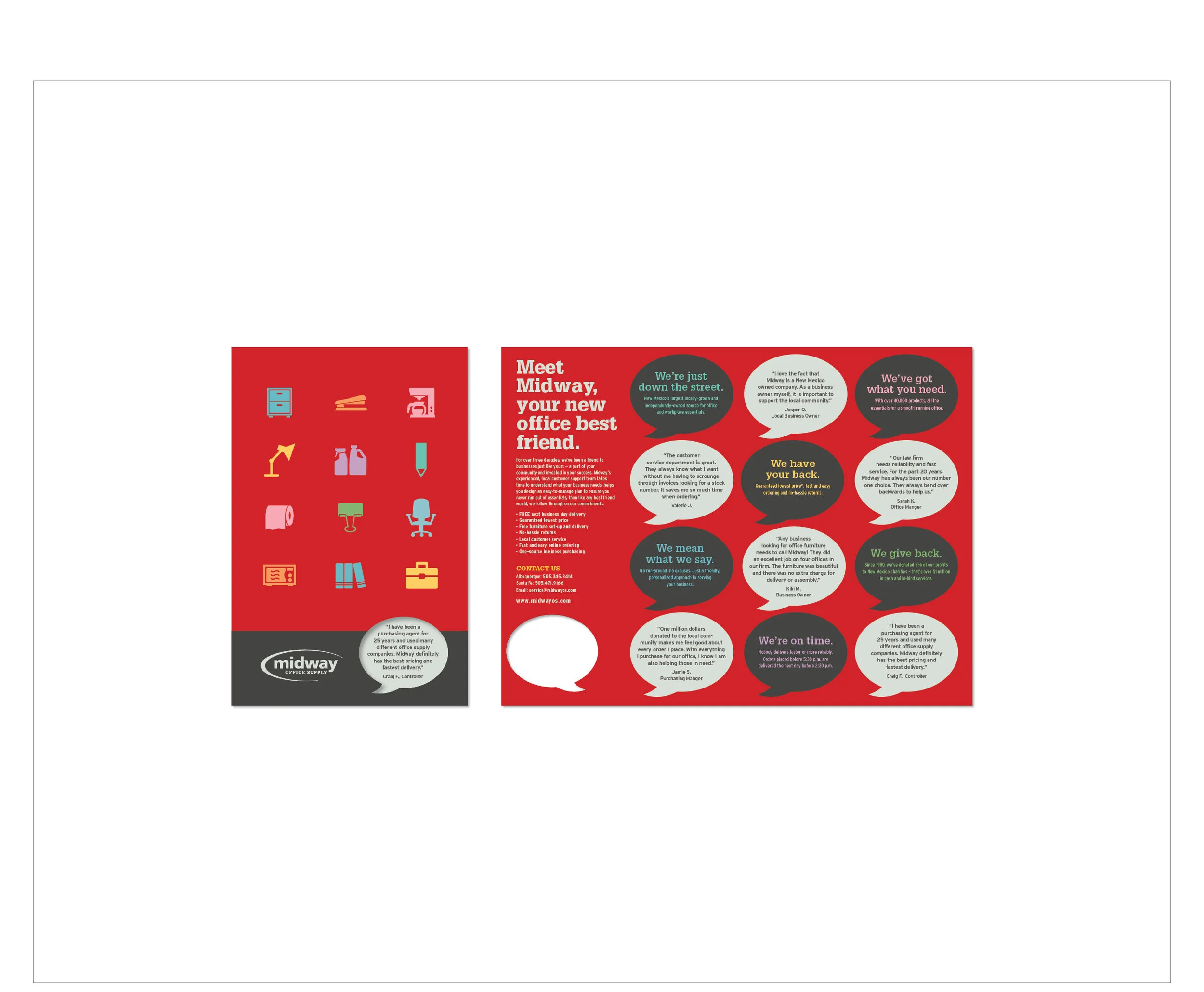 testimonial brochure
