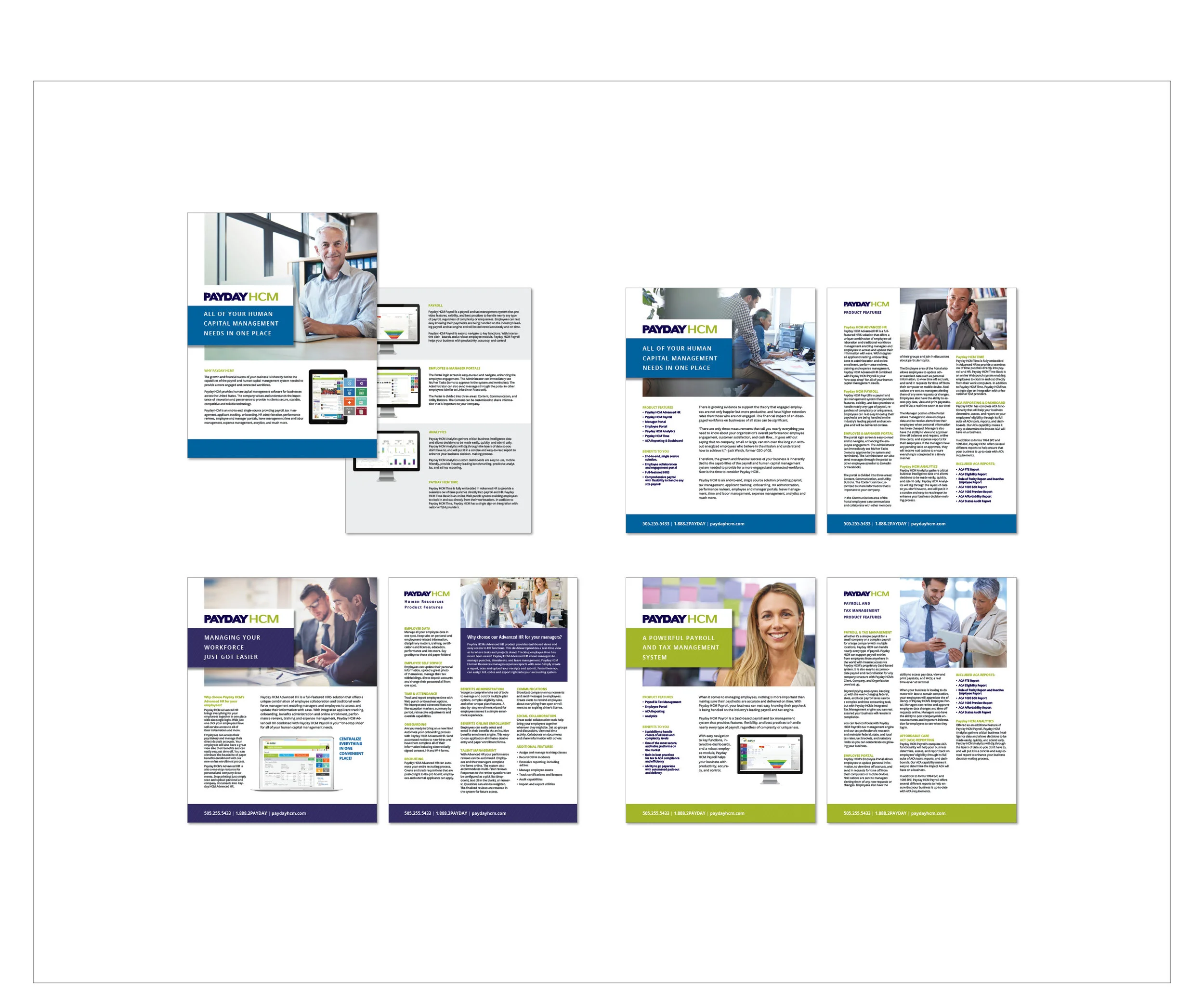 sale sheets/marketing brochures