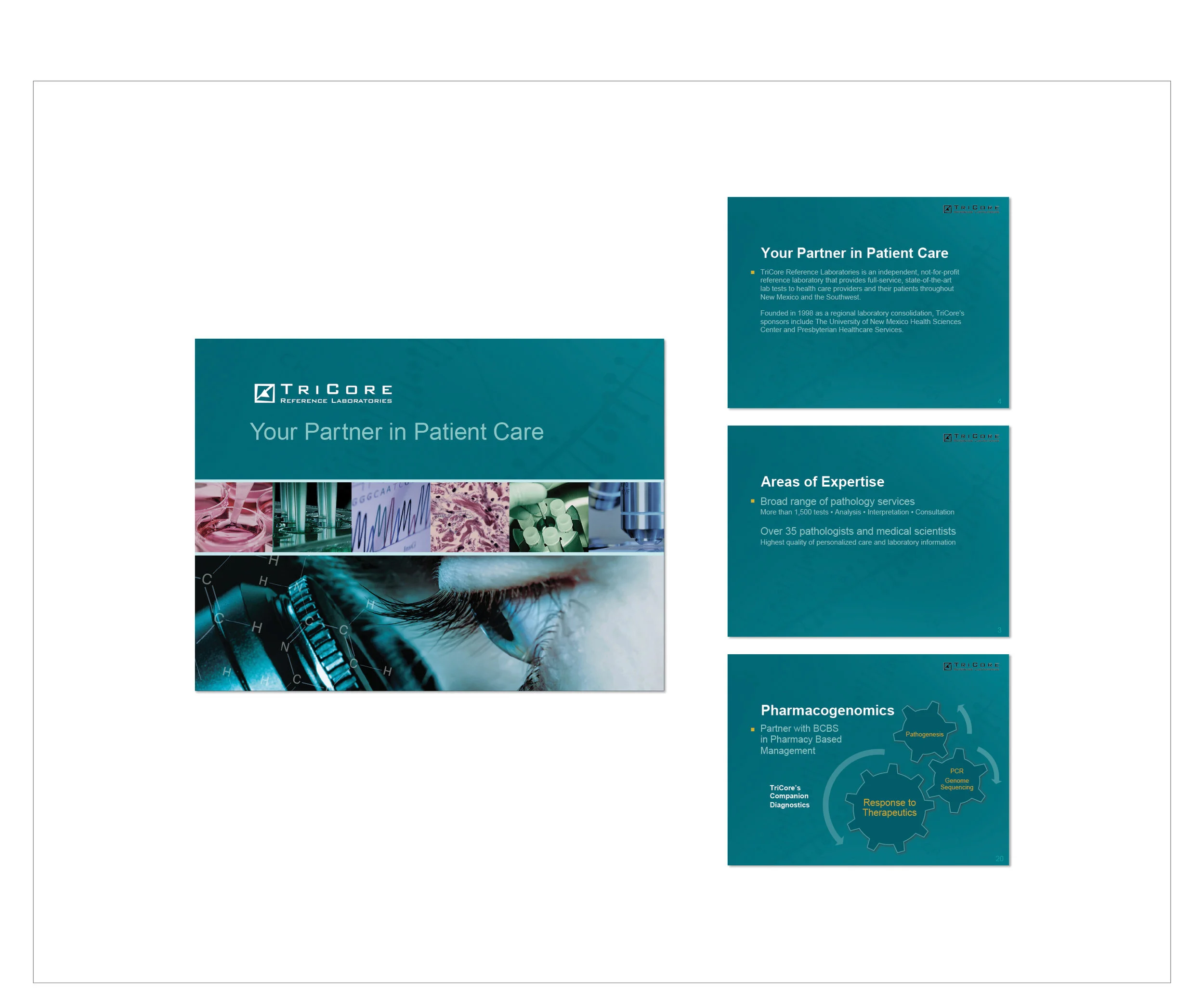 research laboratory PowerPoint presentation 