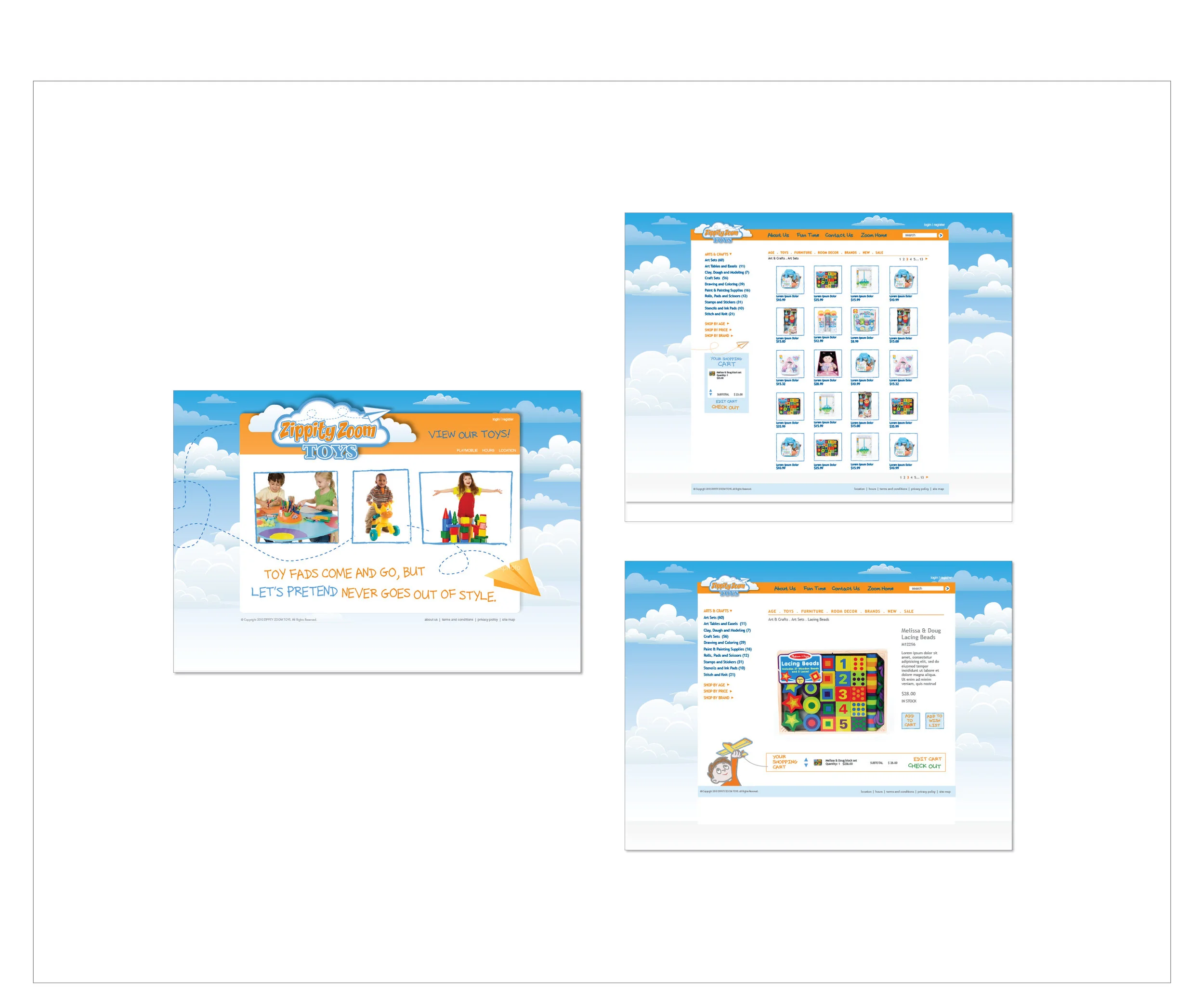 toy web store