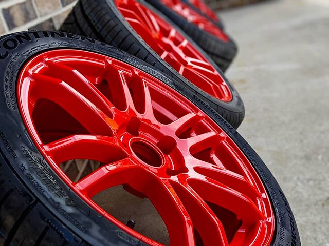 Some @enkeiwheels powder coated, mounted & balanced, and ready for pickup.
Oh ya, we mount and balance tires now!
#enkei #continental #tires
#fullservice #powdercoating #rockford #onestopshop