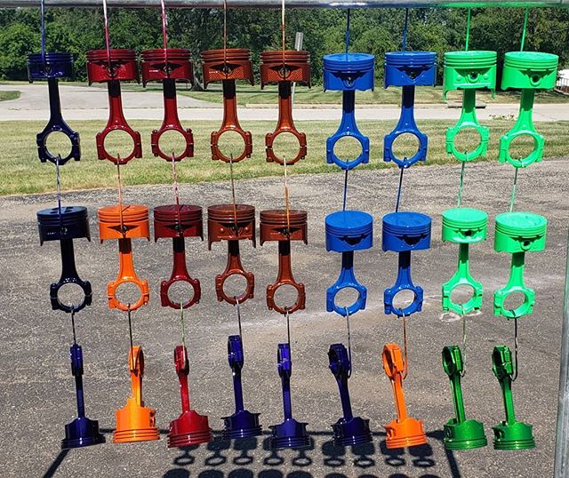 Is car show season!
#cruiseforacause #trophies #powdercoat #carparts